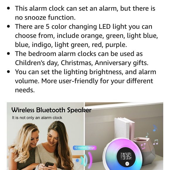 Uplayteck Alarm Clock - Picture 11 of 16